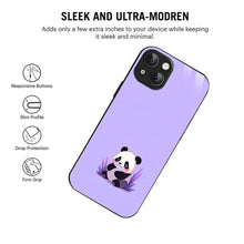 Bornstud Cute Panda Printed Case for iPhone 15
