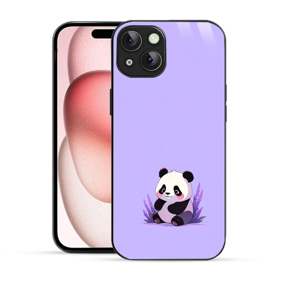 Bornstud Cute Panda Printed Case for iPhone 15 Plus