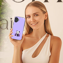 Bornstud Cute Panda Printed Case for iPhone 16 Plus