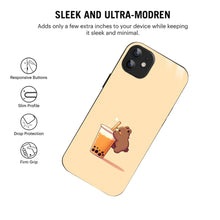 Bornstud Boba Bear Printed Case for iPhone 12
