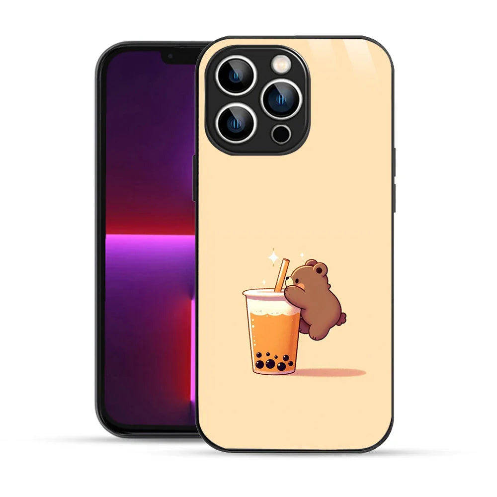 Bornstud Boba Bear Printed Case for iPhone 13 Pro
