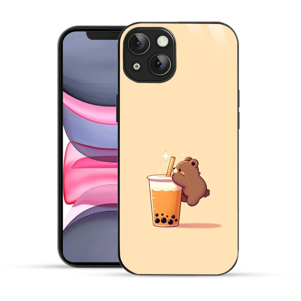 Bornstud Boba Bear Printed Case for iPhone 14 Plus