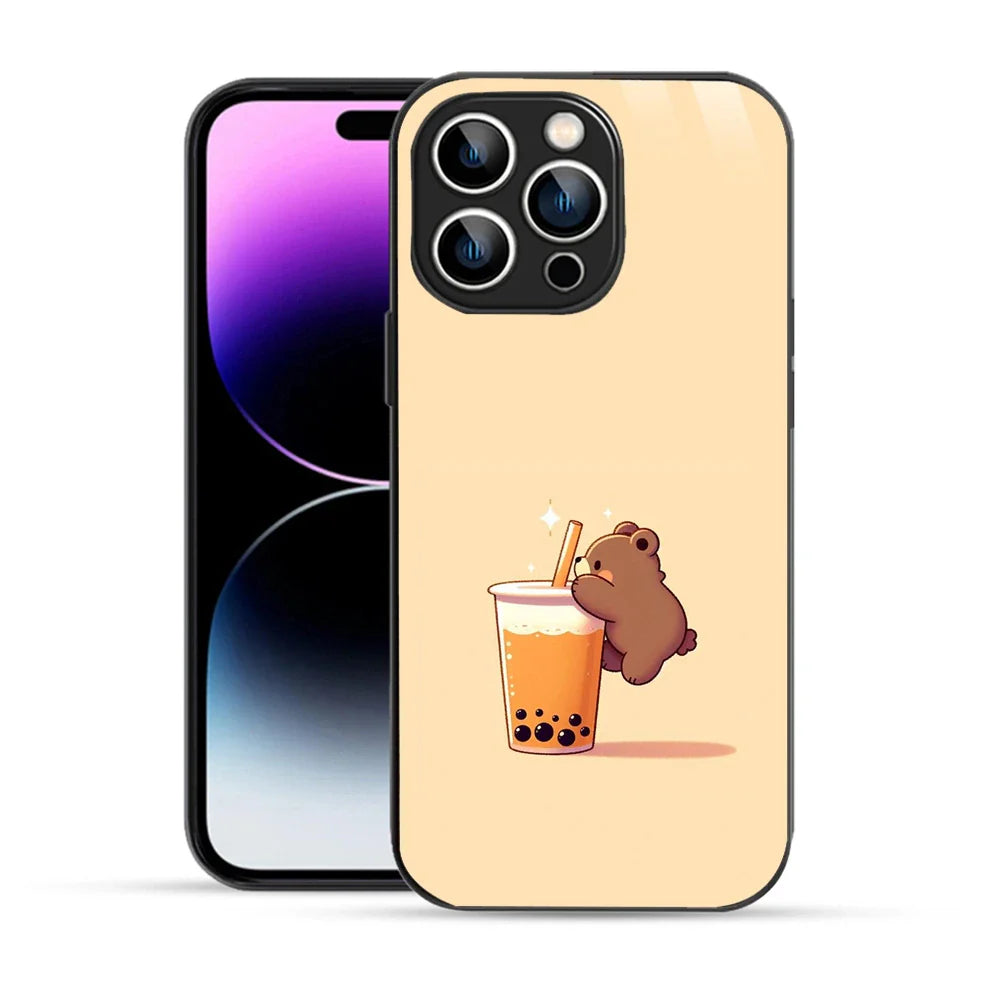Bornstud Boba Bear Printed Case for iPhone 14 Pro Max