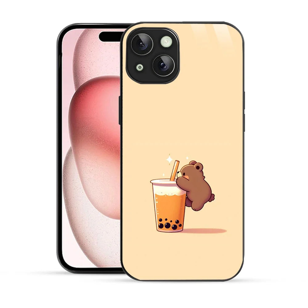 Bornstud Boba Bear Printed Case for iPhone 15