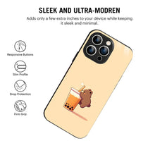 Bornstud Boba Bear Printed Case for iPhone 15 Pro
