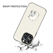 Bornstud Cute Bear Doodle Printed Case for iPhone 14 Pro Max