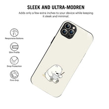 Bornstud Cute Bear Doodle Printed Case for iPhone 11 Pro