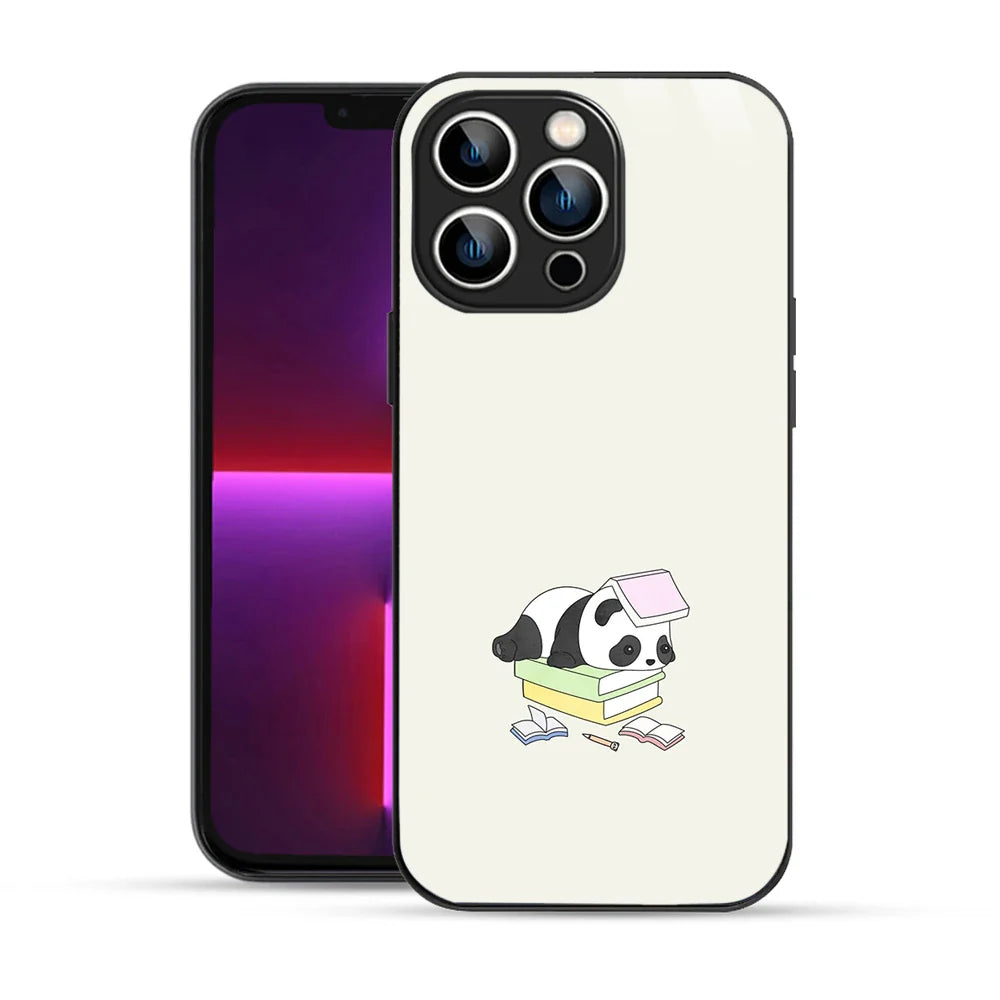 Bornstud Panda Study Printed Case for iPhone 13 Pro Max