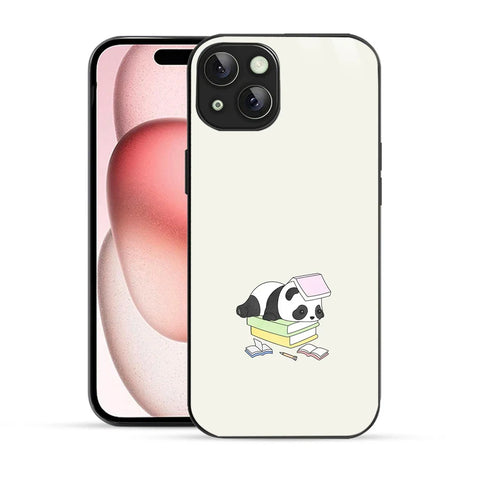 Bornstud Panda Study Printed Case for iPhone 15