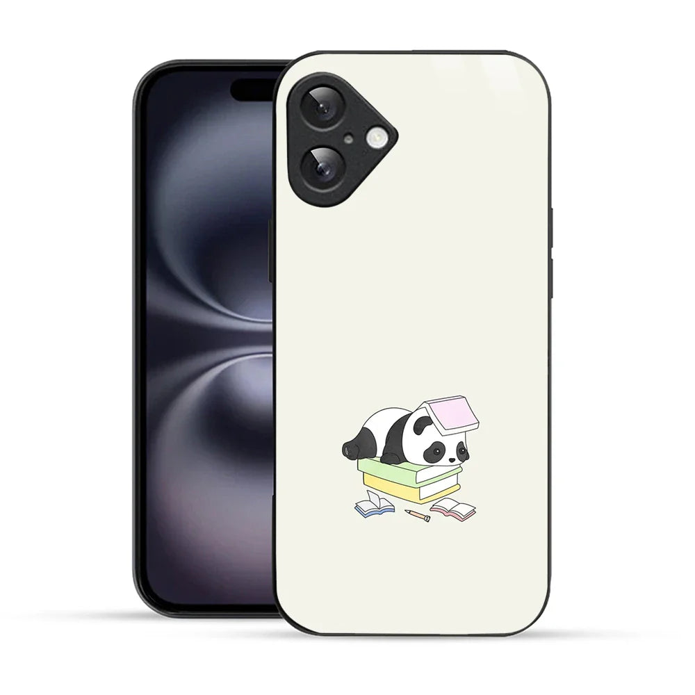 Bornstud Panda Study Printed Case for iPhone 16
