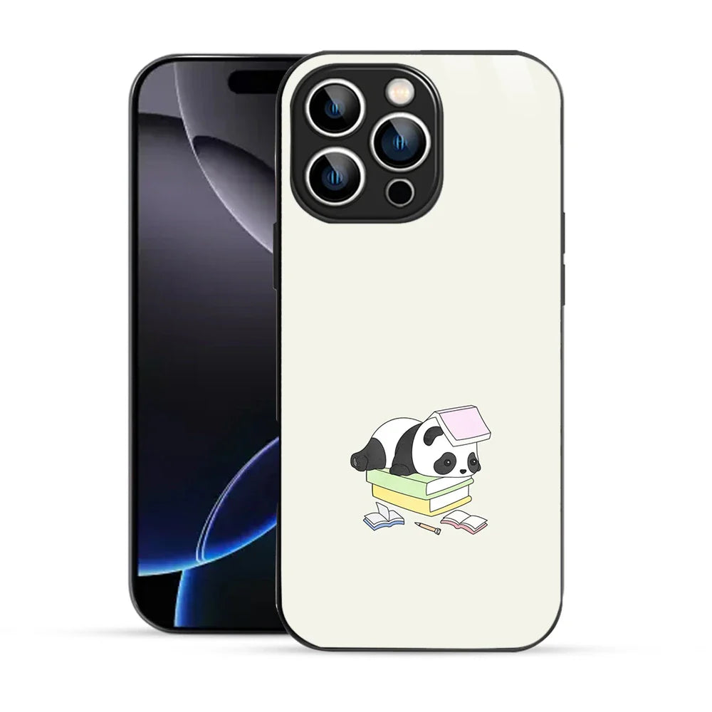 Bornstud Panda Study Printed Case for iPhone 16 Pro Max