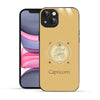 Bornstud Zodiac Cappricorn Yellow Printed Case for iPhone 13 - Bornstud