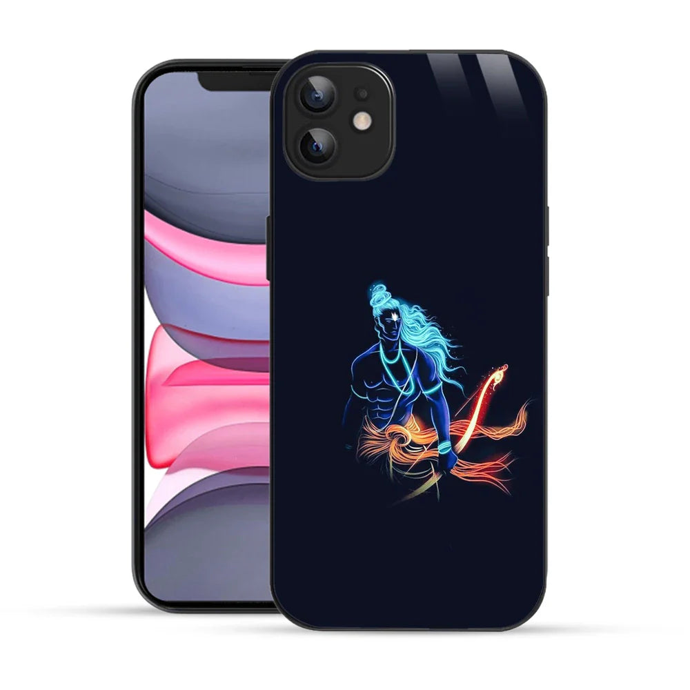 Bornstud Neon Shri Warrior Printed Case for iPhone 11