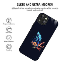 Bornstud Neon Shri Warrior Printed Case for iPhone 14 Plus