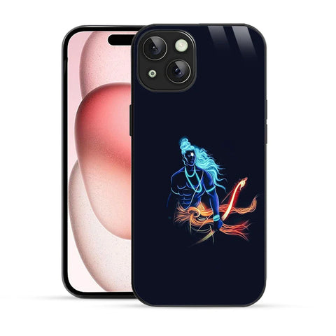 Bornstud Neon Shri Warrior Printed Case for iPhone 15