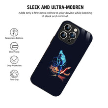 Bornstud Neon Shri Warrior Printed Case for iPhone 15 Pro