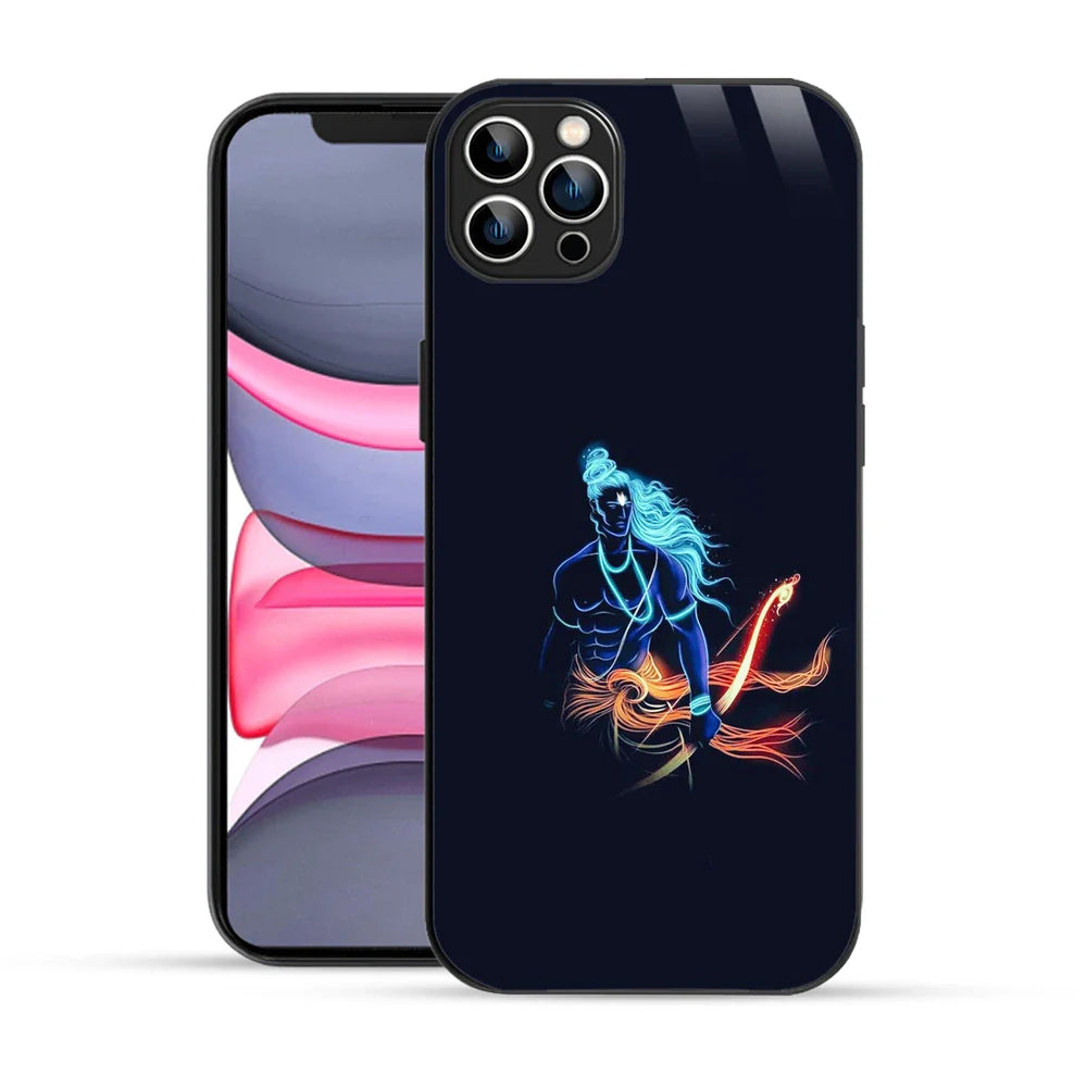 Bornstud Neon Shri Warrior Printed Case for iPhone 11 Pro
