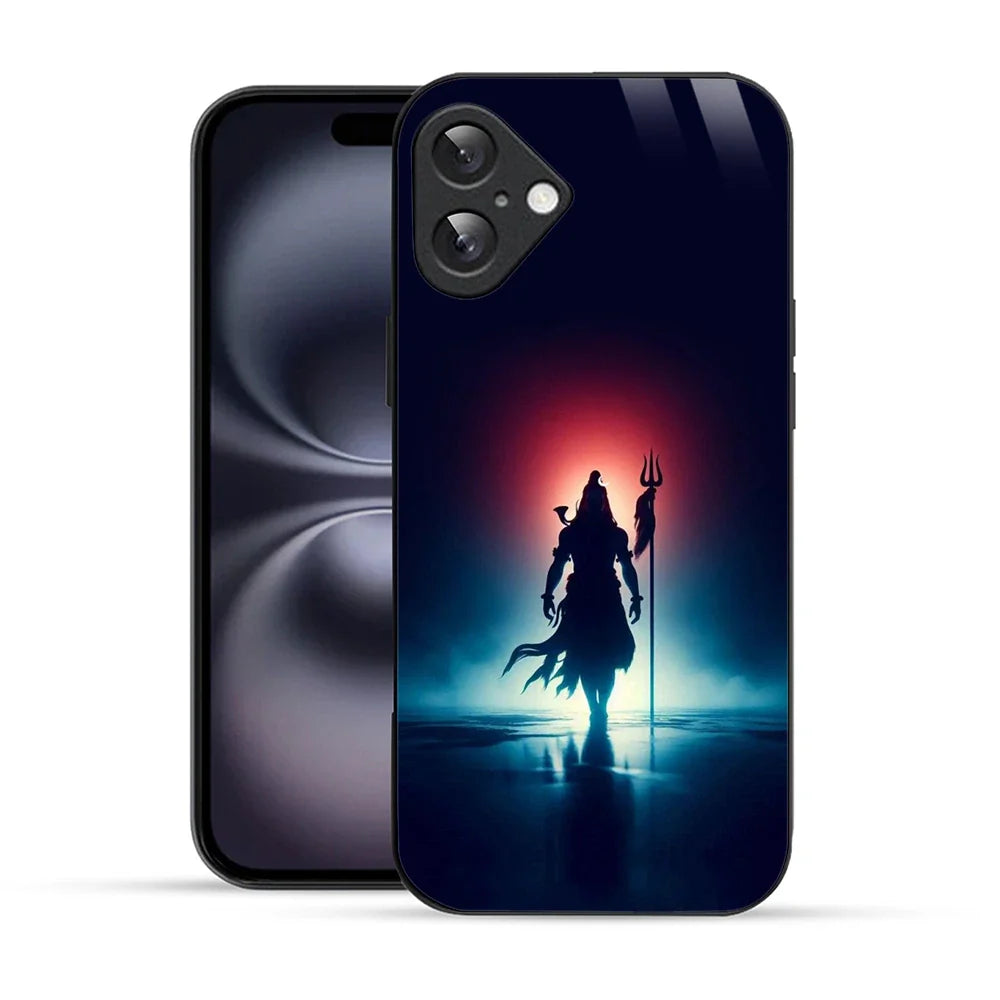 Bornstud Divine Shiva Aura Printed Case for iPhone 16 Plus