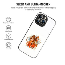Bornstud Bal Ram & Hanuman Printed Case for iPhone 14 Pro Max