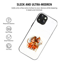 Bornstud Bal Ram & Hanuman Printed Case for iPhone 15 Plus