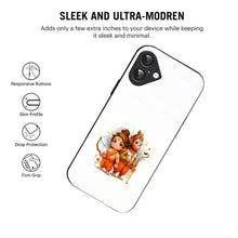 Bornstud Bal Ram & Hanuman Printed Case for iPhone 16 Plus