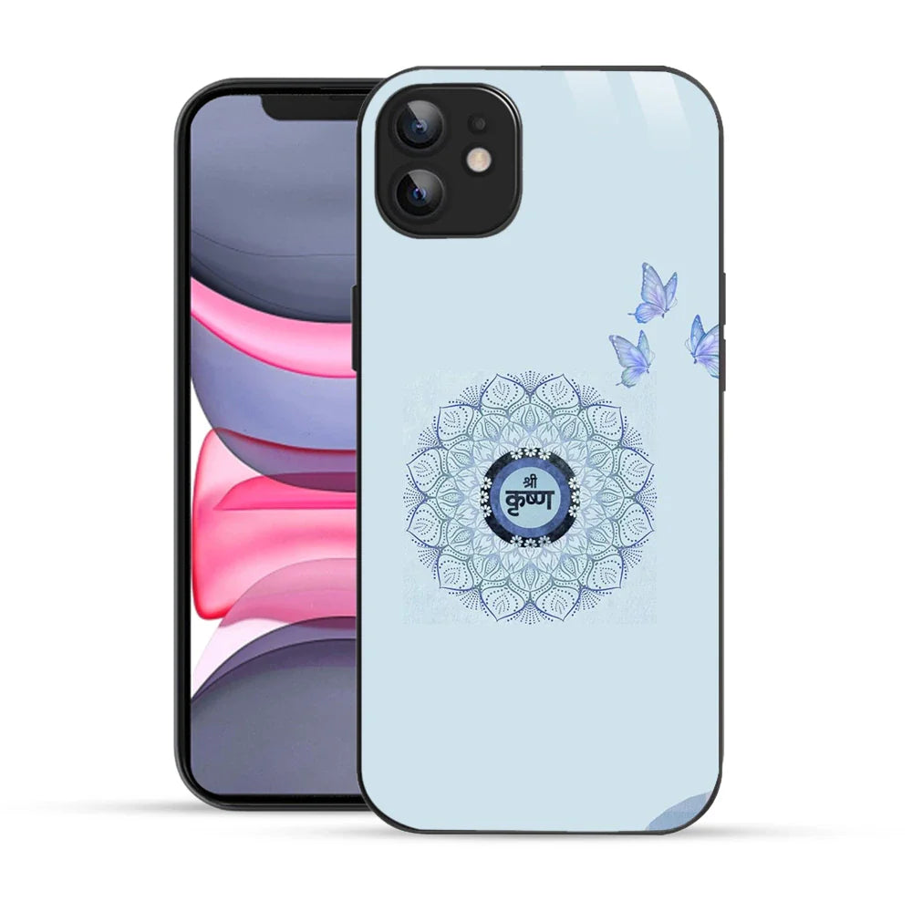 Bornstud Shri Krishna Mandala Printed Case for iPhone 11