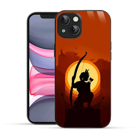 Bornstud Warrior Shri Ram Printed Case for iPhone 13