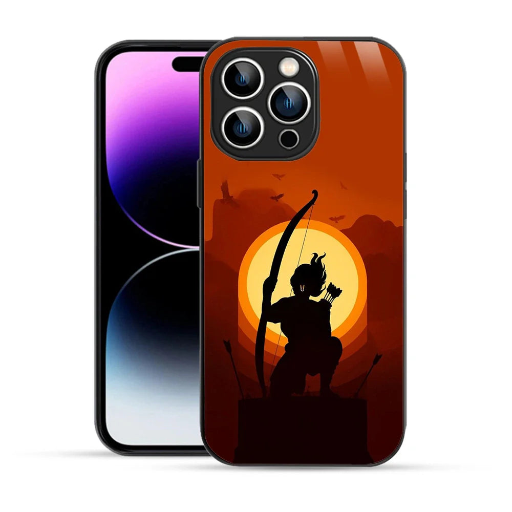 Bornstud Warrior Shri Ram Printed Case for iPhone 14 Pro Max