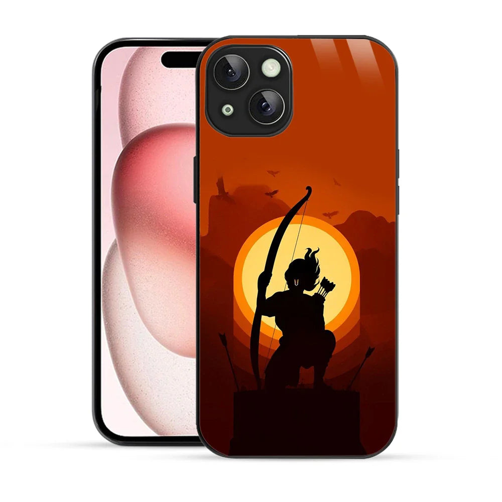Bornstud Warrior Shri Ram Printed Case for iPhone 15