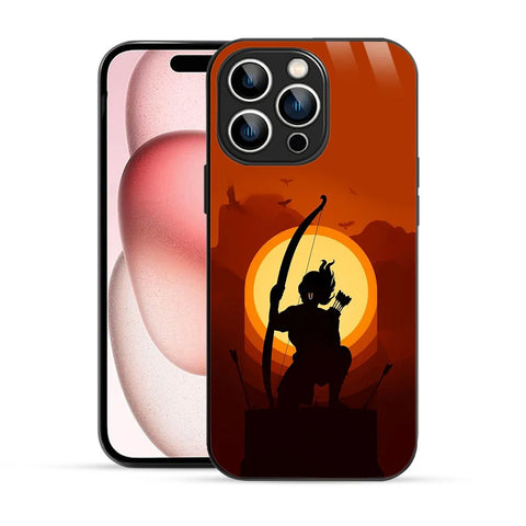 Bornstud Warrior Shri Ram Printed Case for iPhone 15 Pro
