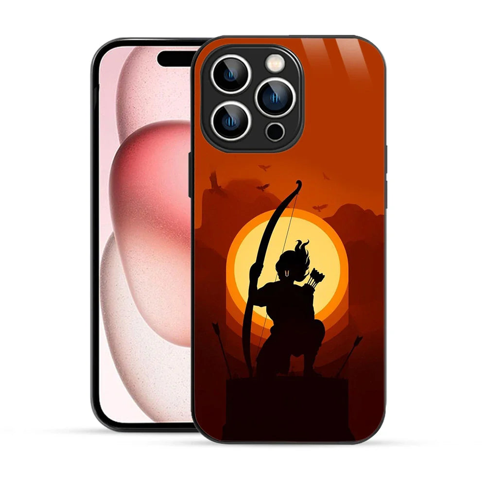 Bornstud Warrior Shri Ram Printed Case for iPhone 15 Pro Max