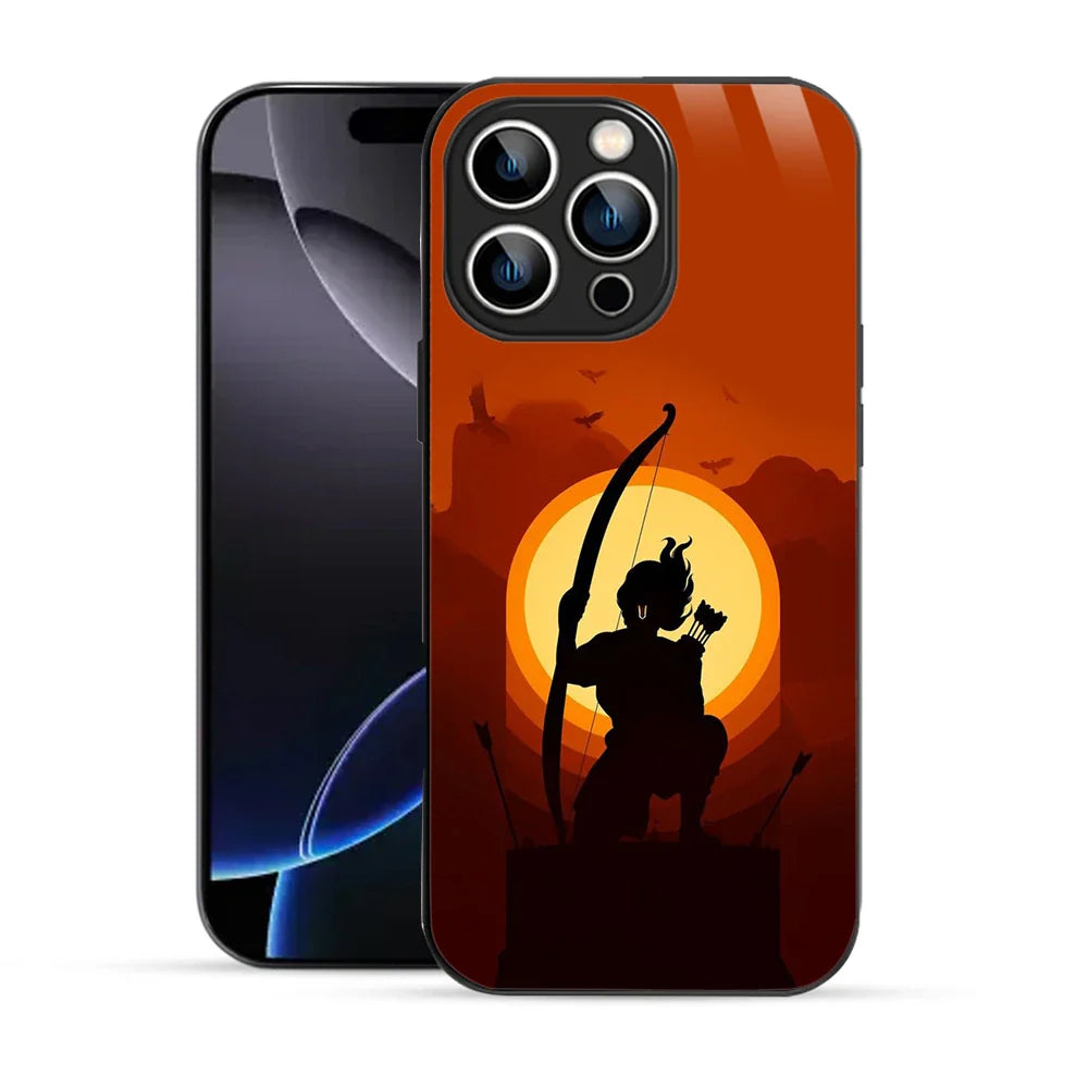 Bornstud Warrior Shri Ram Printed Case for iPhone 16 Pro