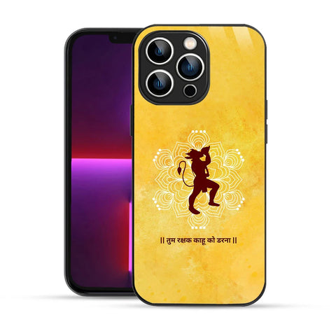 Bornstud Shri Hanuman Printed Case for iPhone 13 Pro Max