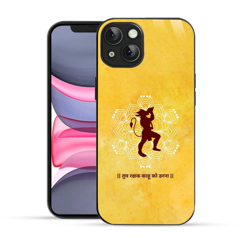 Bornstud Shri Hanuman Printed Case for iPhone 14