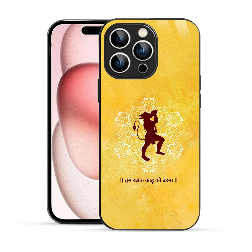 Bornstud Shri Hanuman Printed Case for iPhone 15 Pro Max