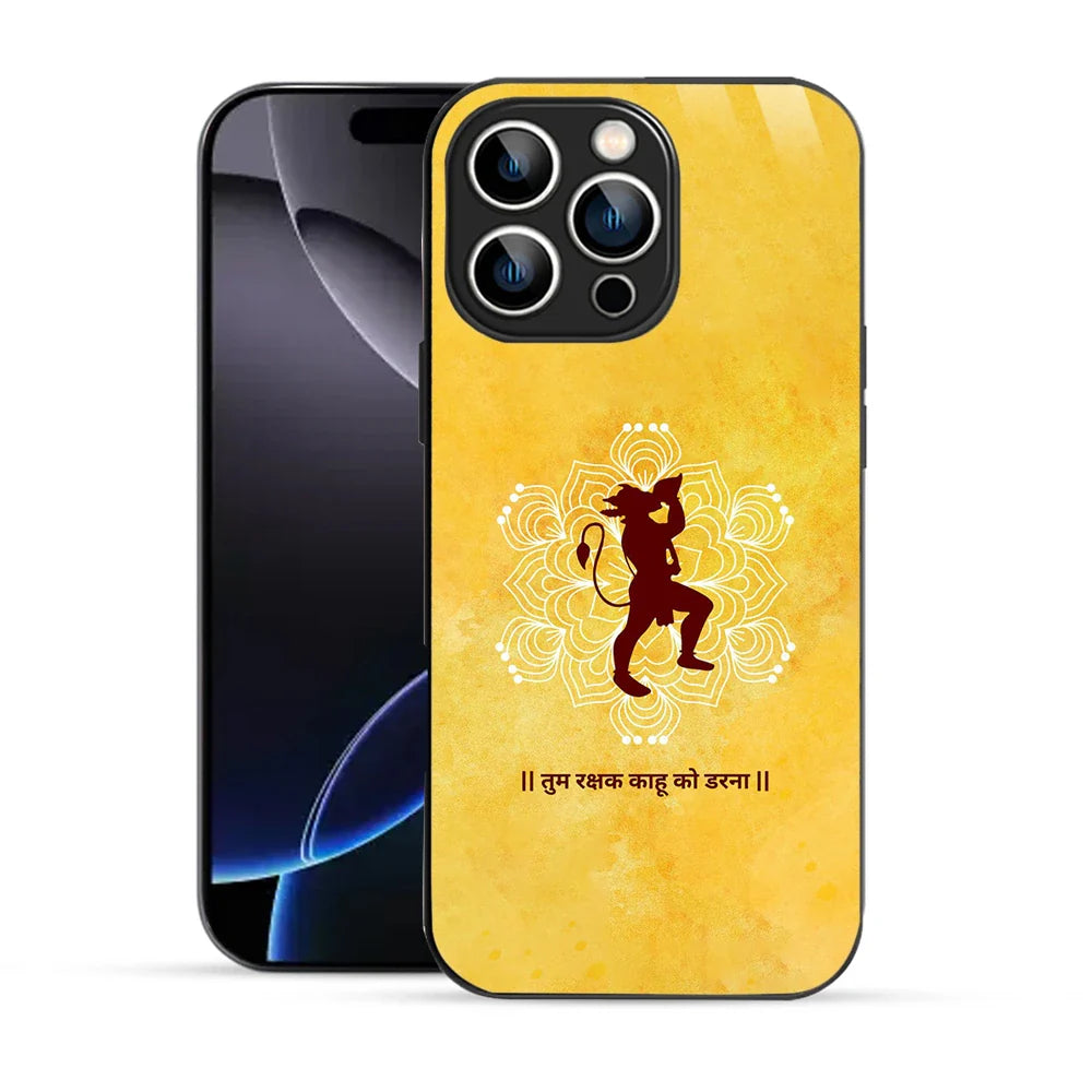 Bornstud Shri Hanuman Printed Case for iPhone 16 Pro