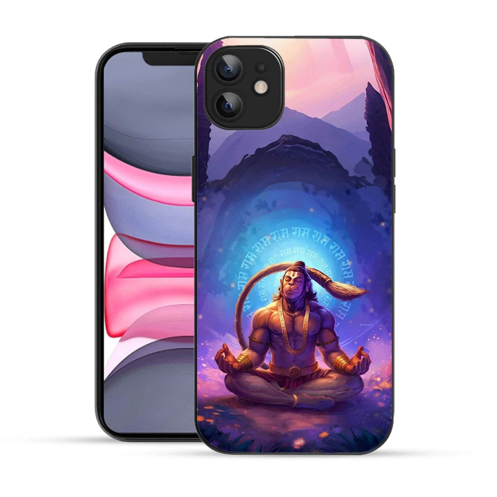 Bornstud Divine Shri Hanuman Printed Case for iPhone 12