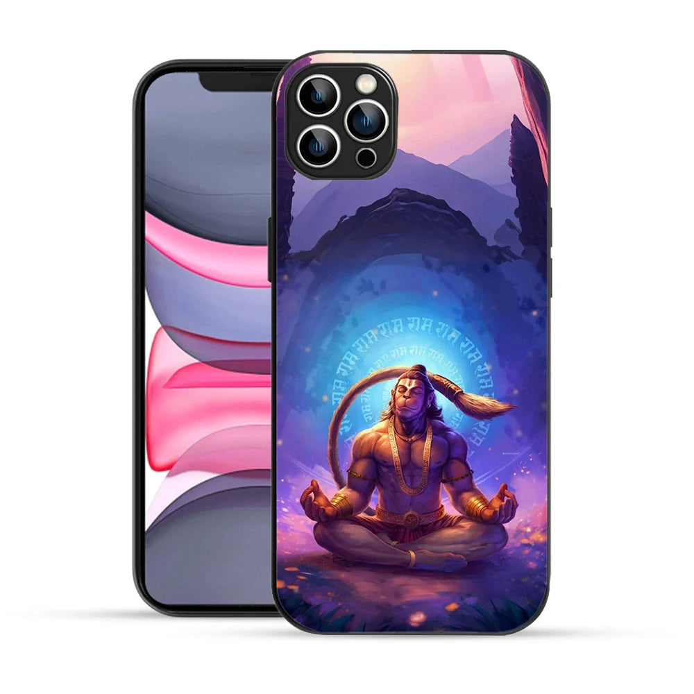 Bornstud Divine Shri Hanuman Printed Case for iPhone 12 Pro