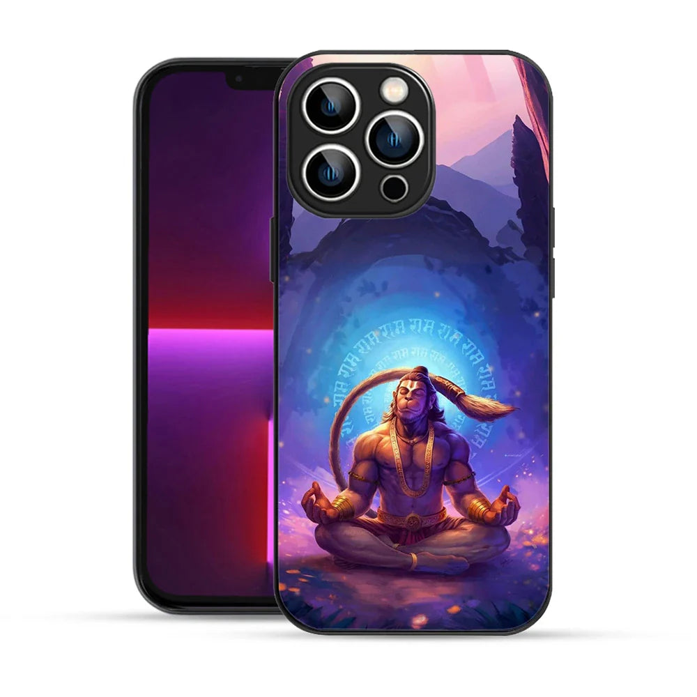 Bornstud Divine Shri Hanuman Printed Case for iPhone 13 Pro
