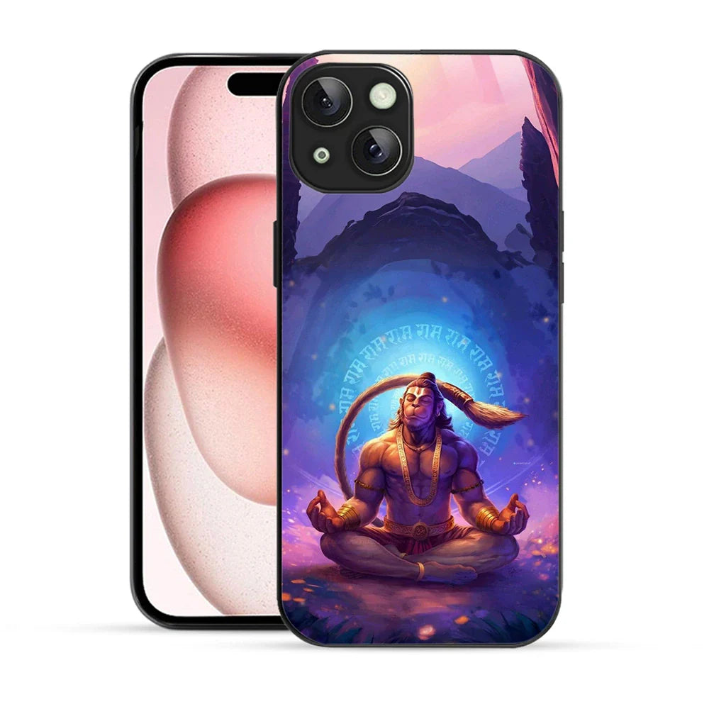 Bornstud Divine Shri Hanuman Printed Case for iPhone 15 Plus
