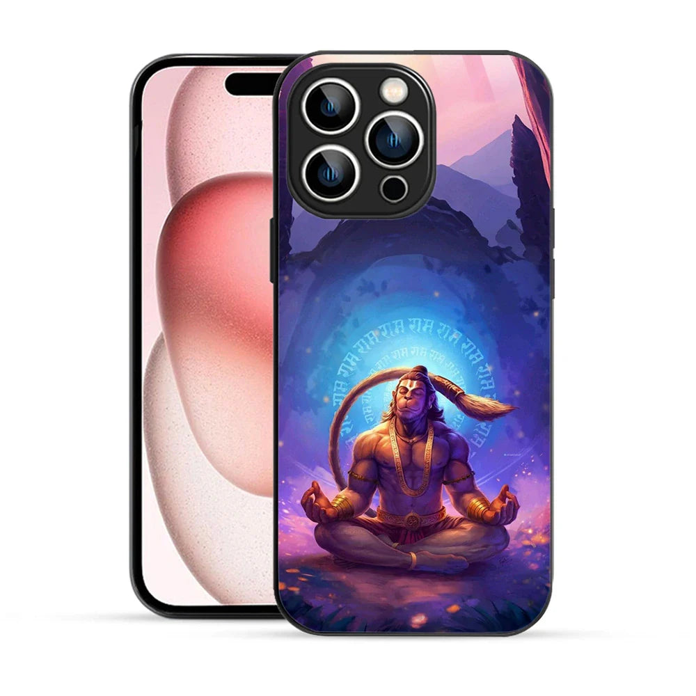Bornstud Divine Shri Hanuman Printed Case for iPhone 15 Pro