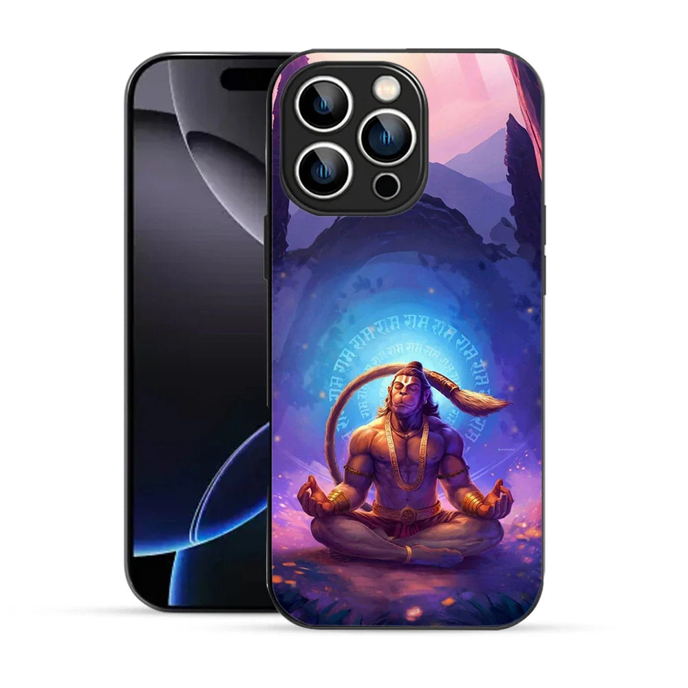 Bornstud Divine Shri Hanuman Printed Case for iPhone 16 Pro