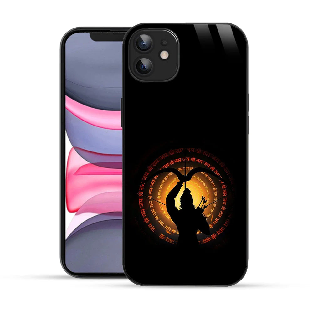 Bornstud Radiant Shri Ram Printed Case for iPhone 12