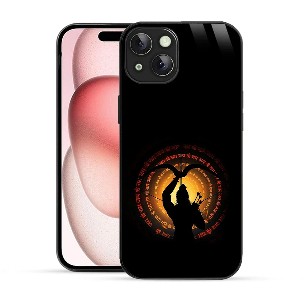 Bornstud Radiant Shri Ram Printed Case for iPhone 15