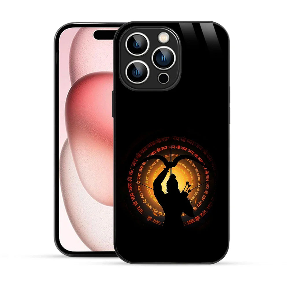 Bornstud Radiant Shri Ram Printed Case for iPhone 15 Pro