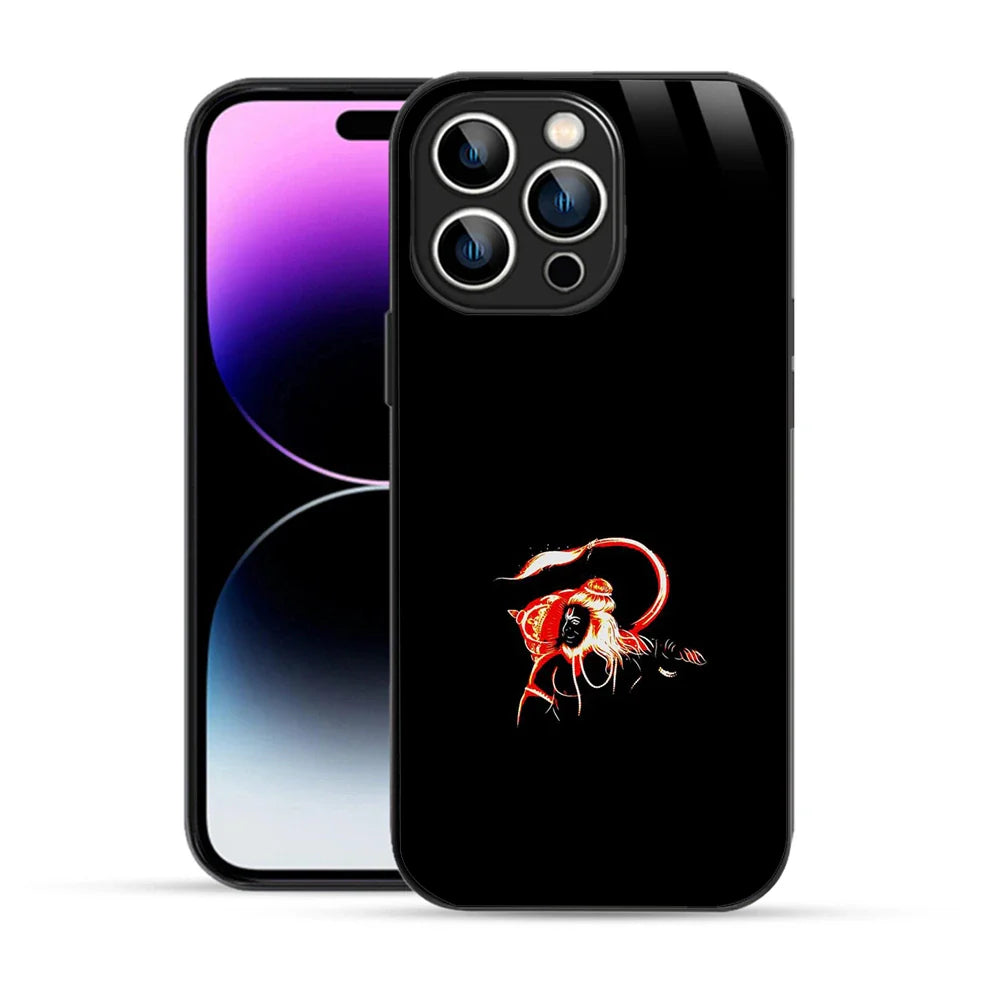 Bornstud Divine Hanuman Printed Case for iPhone 14 Pro Max