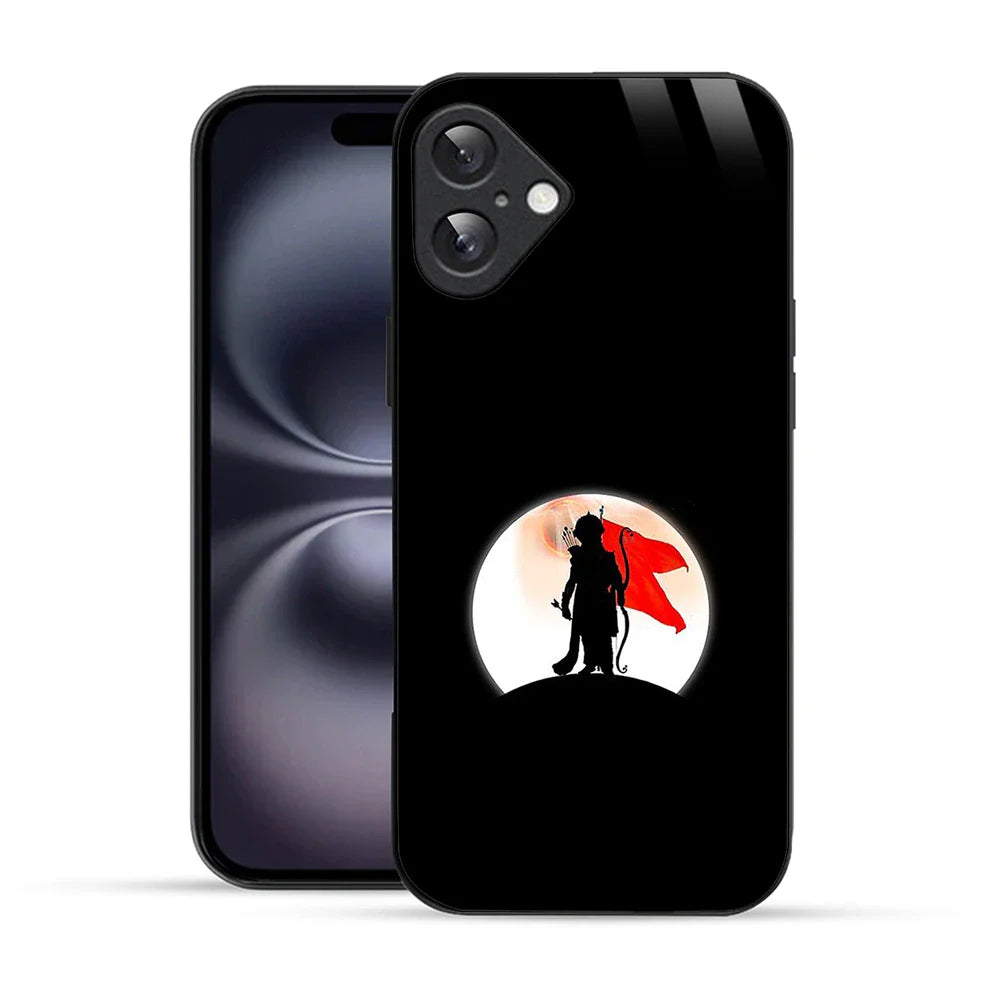 Bornstud Shri Ram Protector Printed Case for iPhone 16 Plus