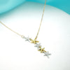 Celestial Cascading Star Drop Necklace