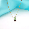999.9 Fine Gold Bullion Bar Pendant Necklace