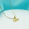 Celestial Bloom Charm Pendant Necklace